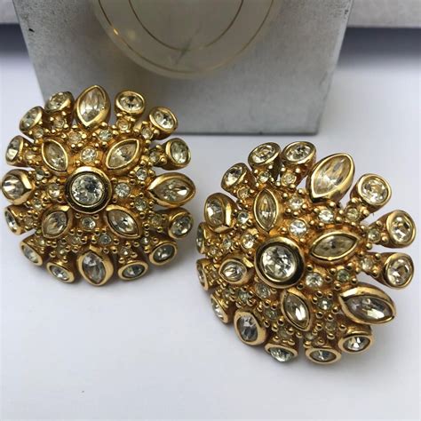 christian dior earrings sale|christian dior earrings vintage.